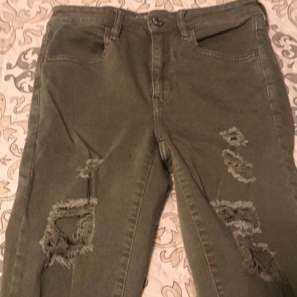 Distressed American eagle jeans - Picture 2 of 6